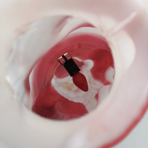 1968 Empire plastics Santa blow mold works 13" Christmas Holiday decor Like New! - Picture 8 of 9